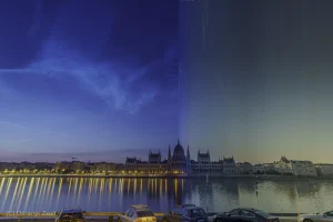 Világító felhők és night to day