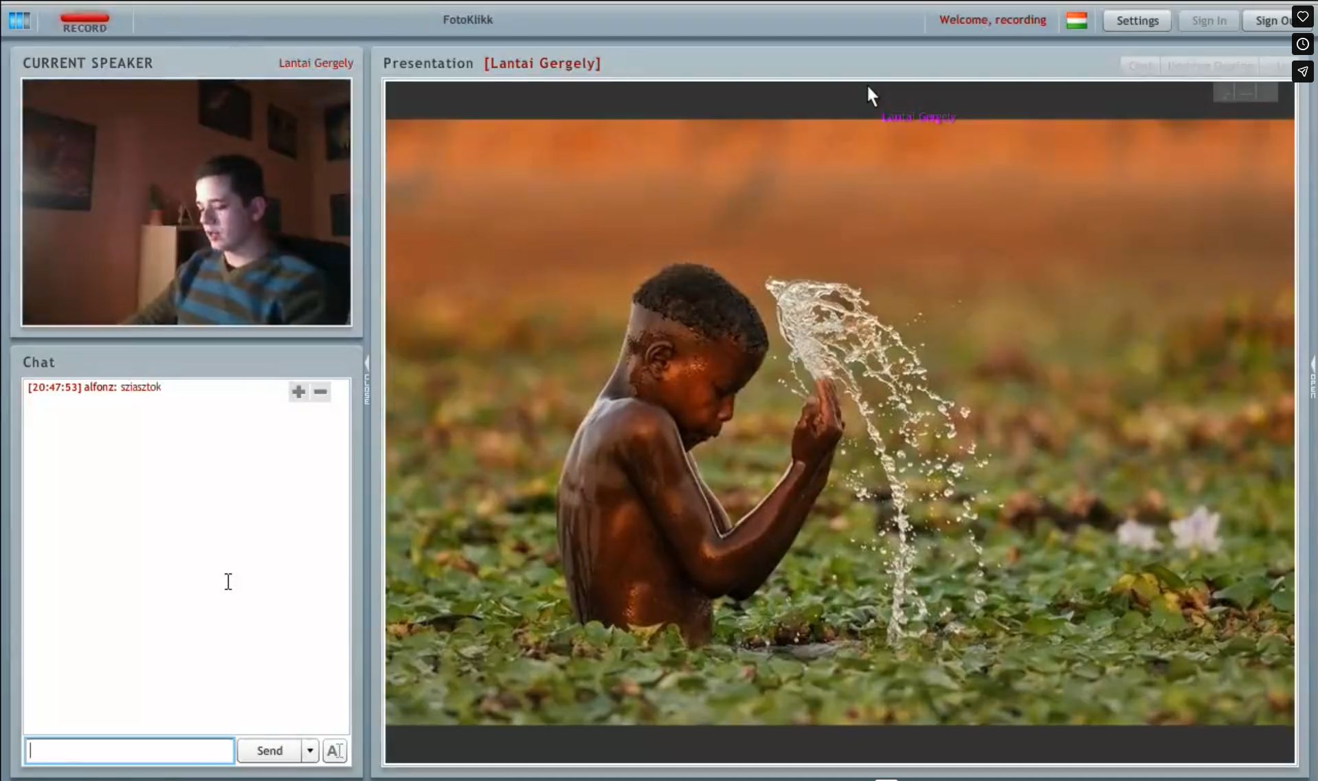 Lantai-Csont Gergely: Dráma a nyolcadik kontinensen – Fényecset online előadás