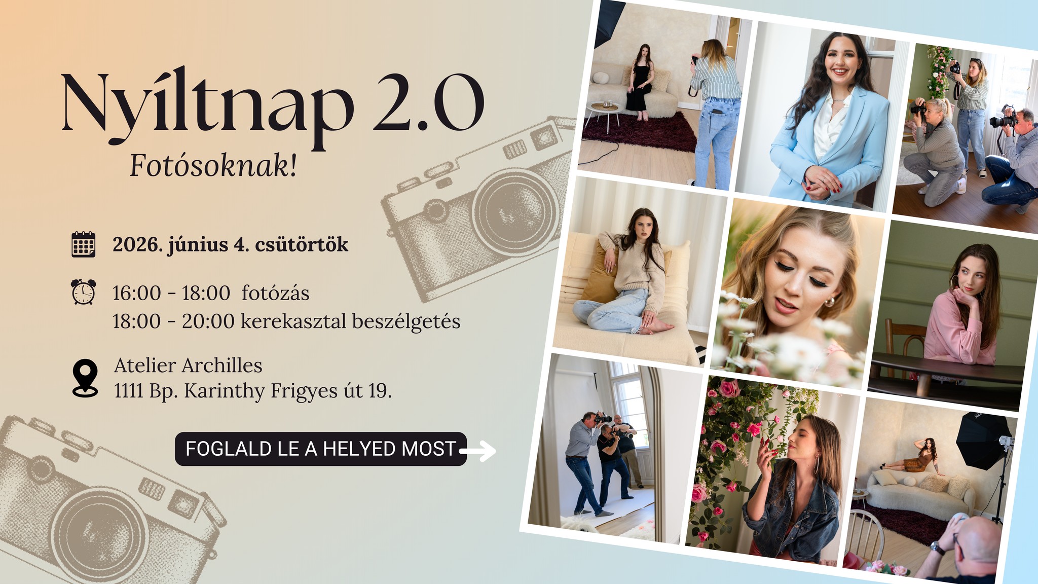 Nyíltnap 2.0 Fotósoknak!